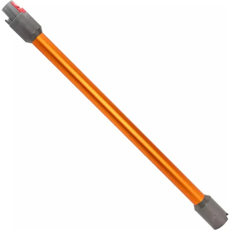 PRIMEBAG Staubsaugerrohr Elektrisch, kompatibel mit Dyson V7 V8 V10 V11 SV10 SV11, Aluminium, 72 cm, Orange