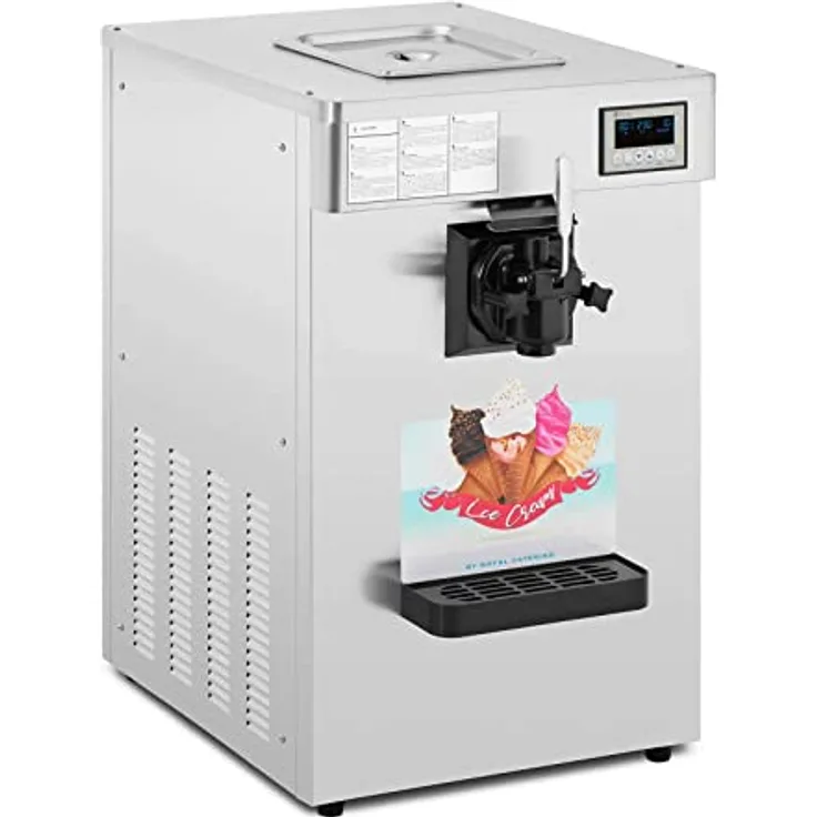 Royal Catering RCSI-17 Softeismaschine 1150 W 18 l/h 1 Geschmacksrichtung Softeismaschine Gastro professionelle Softeismaschine