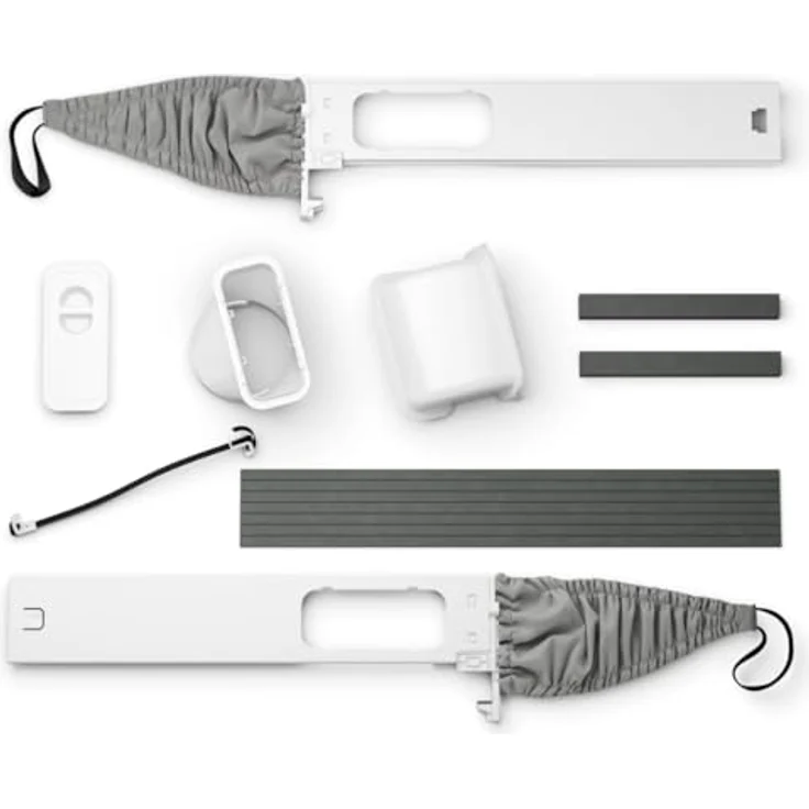 AEG AWKIT5 Premium Window Kit/effiziente Kühlung/energiesparend/passend für alle portablen Klimageräte mit 15 cm Schlauchdurchmesser/grau-weiß – Bild 10