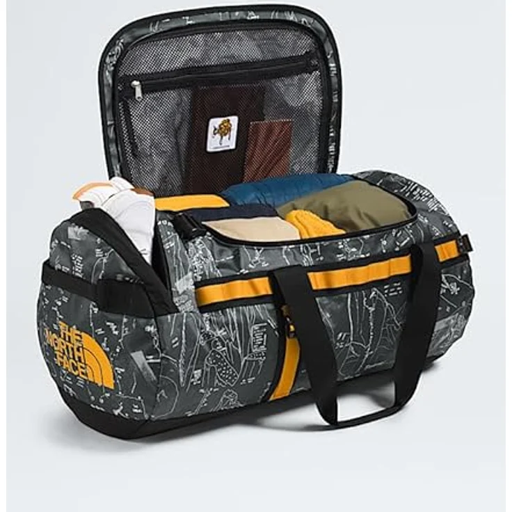 The North Face Base Camp M Reisetasche 65 cm, grau, 100% Polyester, für Reisen und Sport – Bild 4