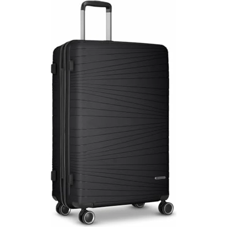 Franky Dallas 3.0 Hartschalen-Trolley mit 4 Rollen 75cm | Ausgestattet mit TSA-Schloss, Leicht | Carry on Luggage für Männer-Frauen - Ideal für Flug-Geschäftsreisen – Bild 2