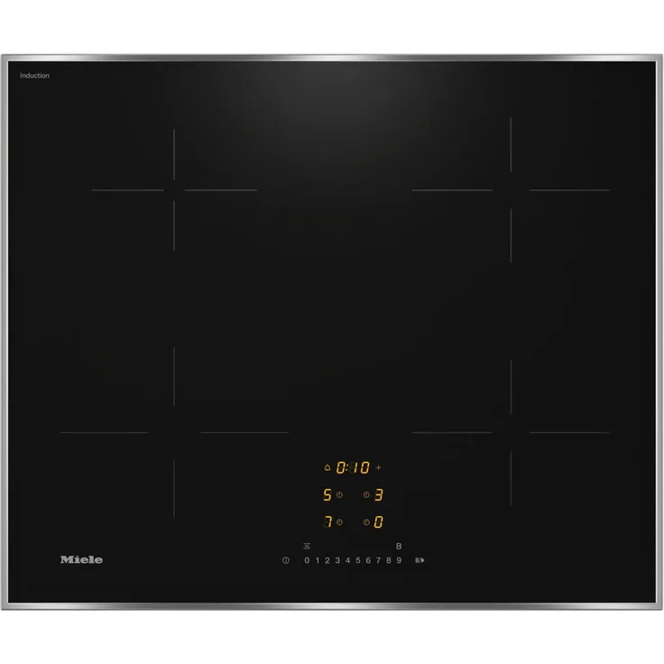 Miele Induktions-Kochfeld KM 7361 FR, schwarz, mit Top-Feature Ankochautomatik und Booster Funktion