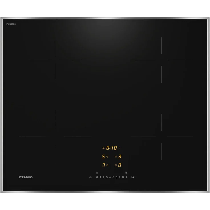 Miele Induktions-Kochfeld KM 7361 FR, schwarz, mit Top-Feature Ankochautomatik und Booster Funktion