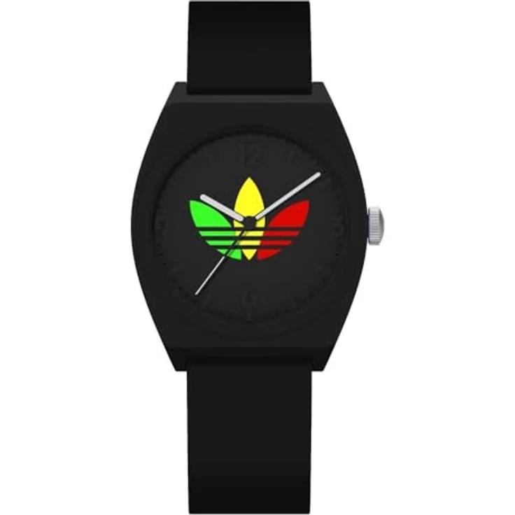 adidas Originals Quarzuhr AOST24071, Schwarzes Kunststoffgehäuse, Wasserdicht 5 ATM – Bild 2