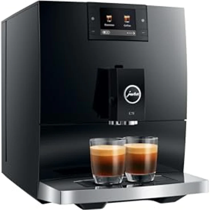 JURA C9 (EA) Kaffeevollautomat, Piano Black mit Hot Brew und Light Brew, 17 Kaffeespezialitäten, Wi-Fi Connect kompatibel – Bild 2