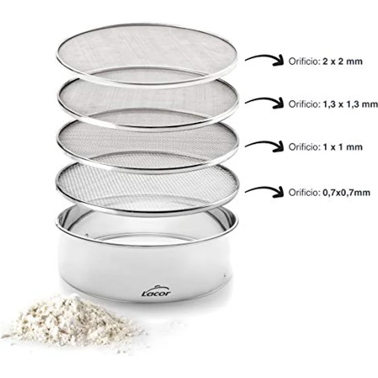 LACOR 68340 4 Austauschbare Masche-Sieb 20 cm – Bild 4