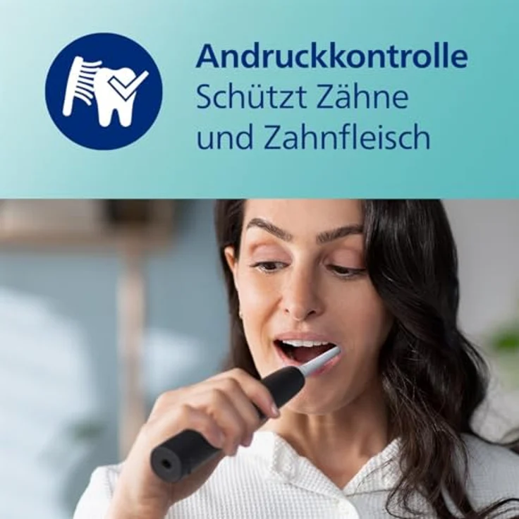 Philips Sonicare Serie 3100 HX3675-15 Elektrische Zahnbürste Schallzahnbürste Schwarz, Weiß – Bild 5