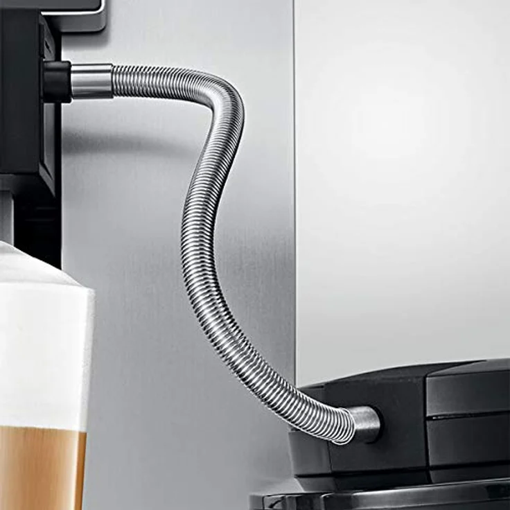 Jura 24114 Milchschlauch mit Edelstahlummantelung HP3 Silber – Bild 2