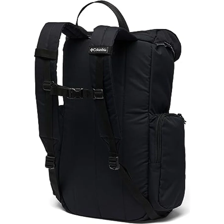 Columbia Trail Traveler 28L, Unisex Freizeitrucksack mit gepolstertem Laptopfach für Geräte bis 15", Schwarz – Bild 2