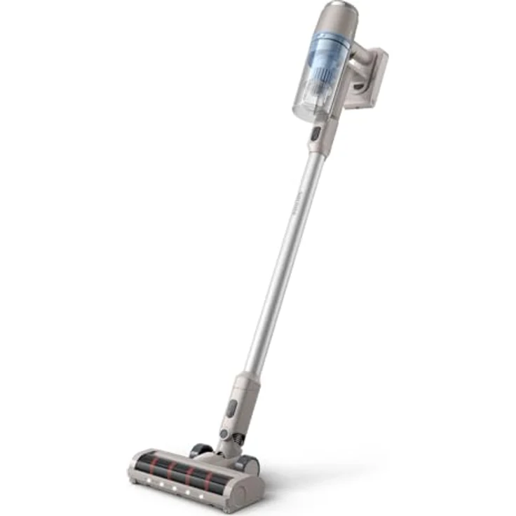 PHILIPS Kabelloser Stielstaubsauger XC2011/01, 21,6-Volt-Akku, bis zu 40 Minuten Betriebsdauer, LED-Düse, 3-Stufen-Filtersystem – Bild 5