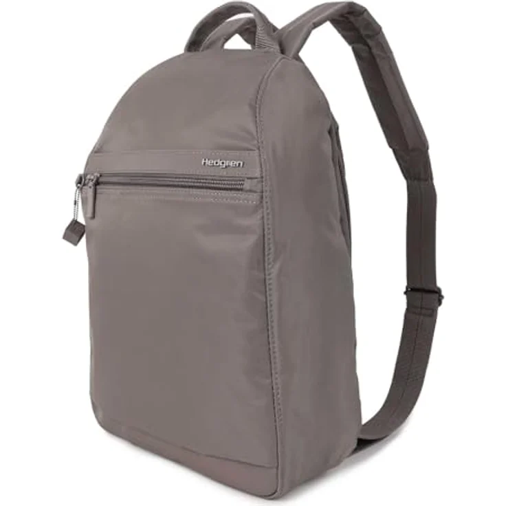 Hedgren Inner City Vogue City Rucksack mit RFID Schutz, 30 cm, grau, 100% Nylon – Bild 2