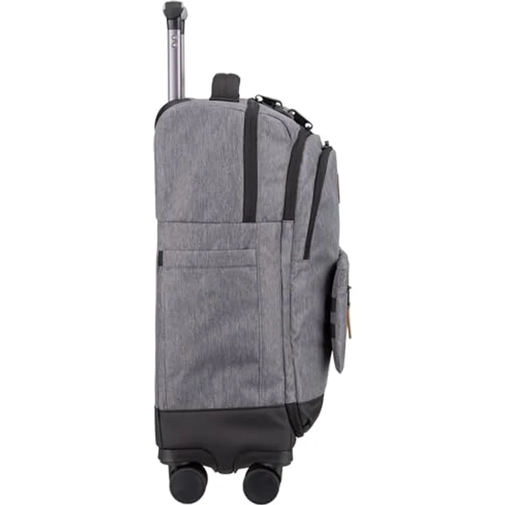 Cabaïa Trolley Soft Suitcase, 4 Rollen, IATA Bordgepäckmaß, Platz für A4-Unterlagen, Flaschenhalterung, Small One Size – Bild 3