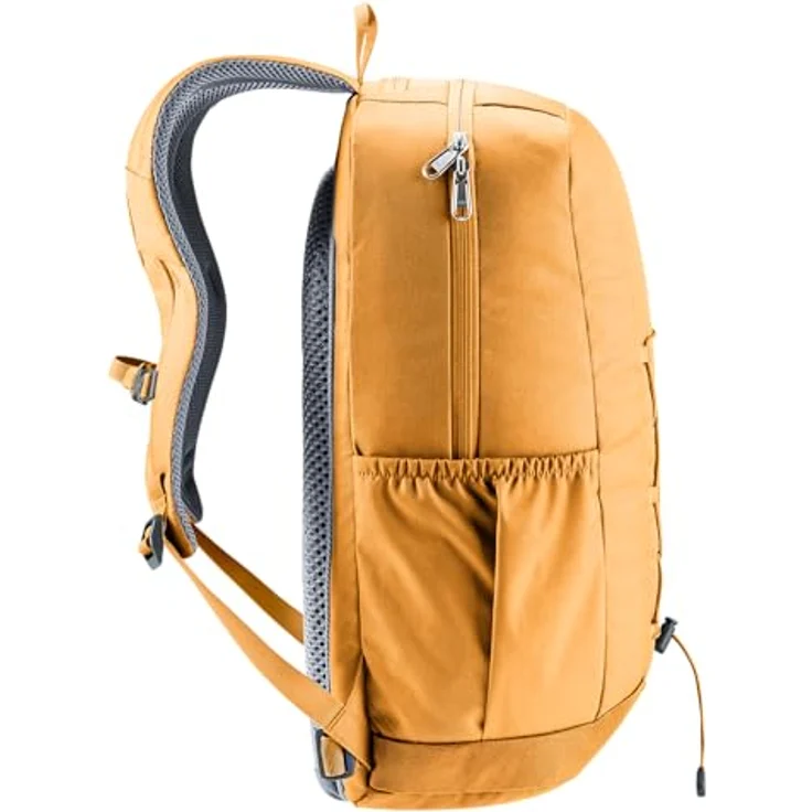 Deuter Gogo Freizeitrucksack, Daypack mit Airstripes System, 100% recyceltem Material, Farbe amber-maple – Bild 3