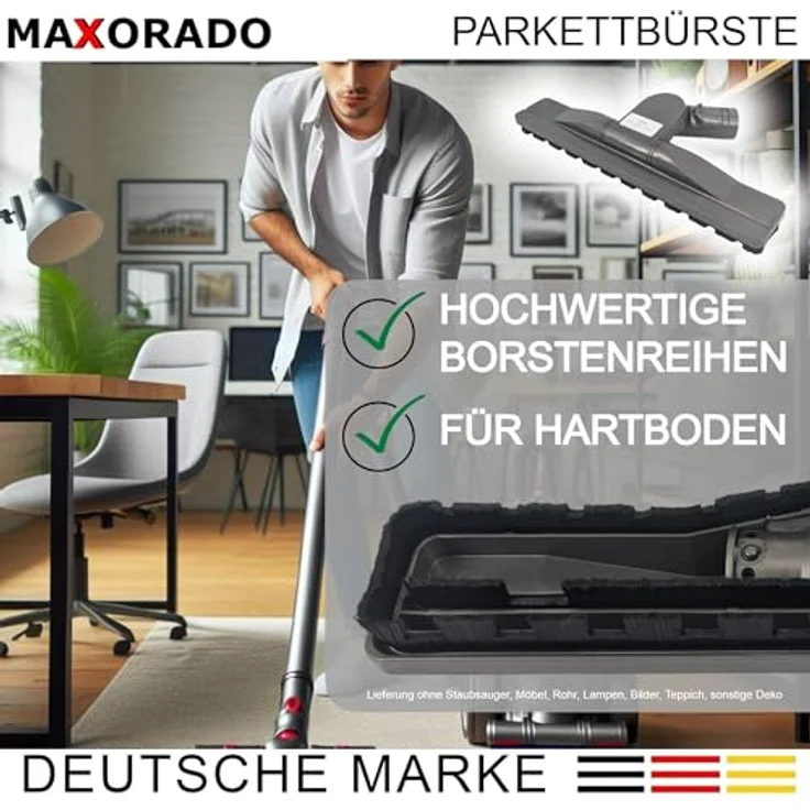 Maxorado Parkettdüse für V6 DC23 DC32 DC19T2 DC29 Hartbodendüse Parkettbürste Bodendüse kompatibel mit Dyson Staubsauger – Bild 2