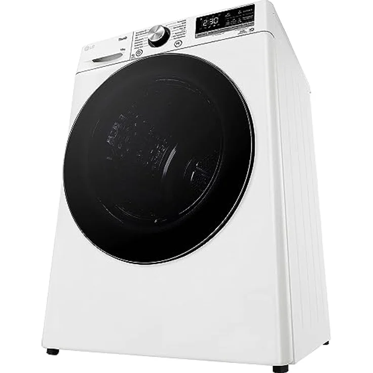 LG V9AYXT, Trockner A+++, 10 kg, Wärmepumpentrockner mit Dual Inverter Wärmepumpentechnologie, 60 x 66 x 85 cm, Allergy Care Programm, Trockner mit Smart ThinQ-Technologie, Weiß – Bild 5