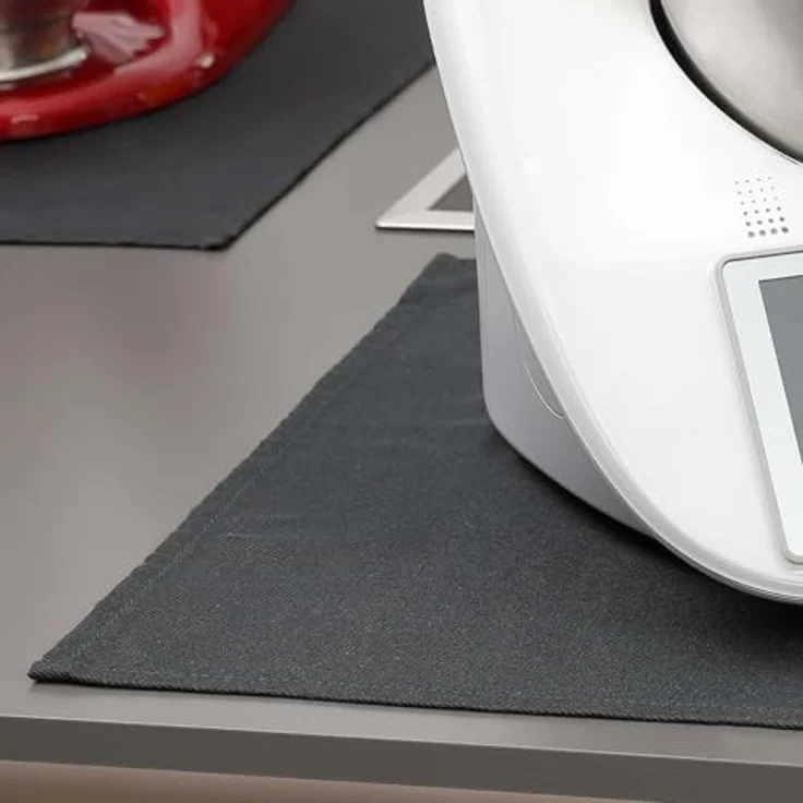 FireMat FireMat Black Edition, Brandschutzunterlage 33x33cm, hitzebeständig bis 300 Grad, DIN EN ISO 11925-2 zertifiziert für Kaffeemaschinen und Induktionsherde – Bild 2