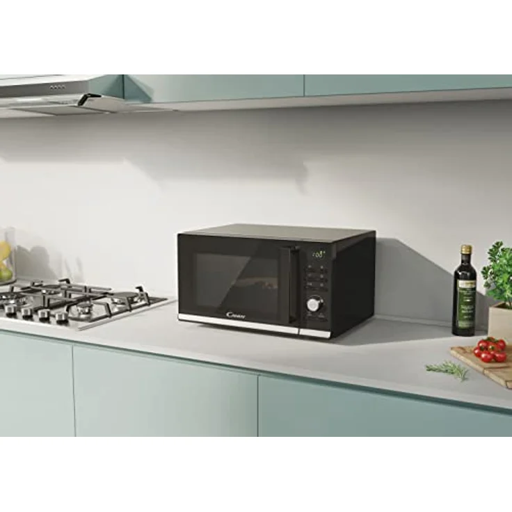 Candy Mikrowelle / 900 Watt/Grill 1000 Watt / 25 Liter/Grilleinsatz/Schwarz/Modell: CMGA25TNDB – Bild 4