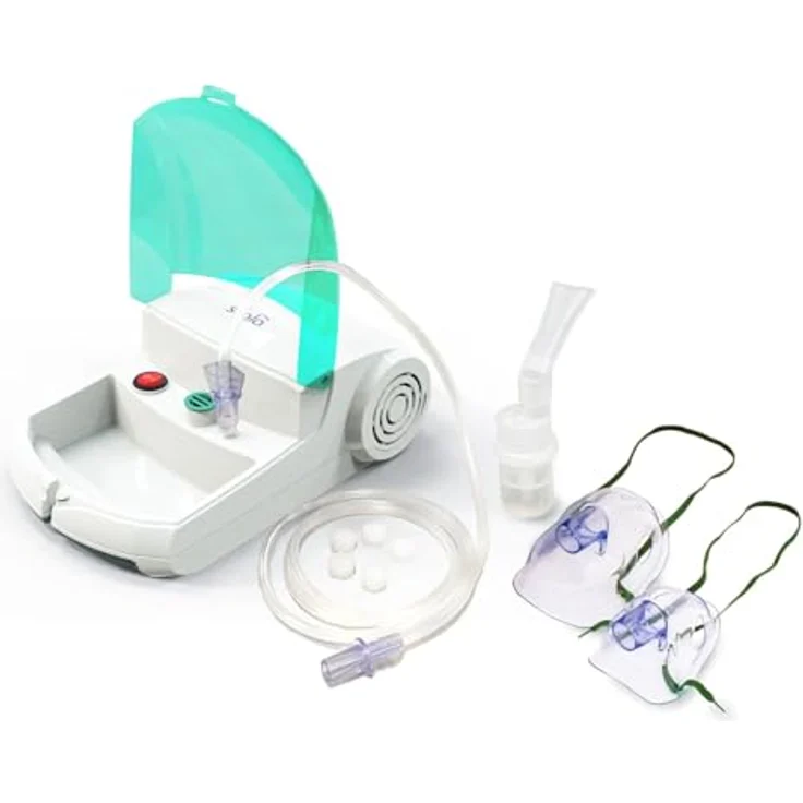 SC 9420 Inhalator für die Aerosoltherapie Tischgerät Inhaliergerät Inhalationsgerät Erwachsene und Kinder – Bild 3