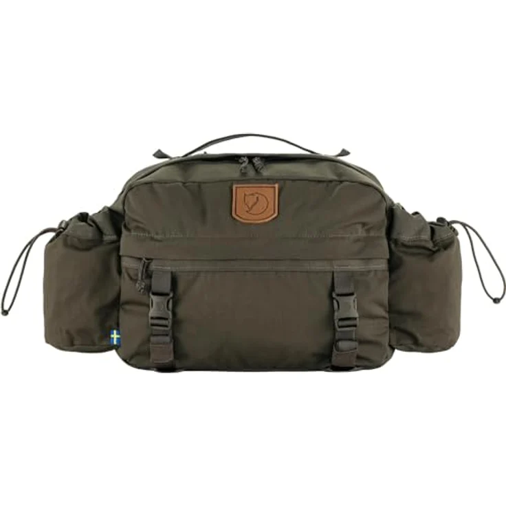 Fjällräven Singi Hip Pack, 31 cm, Nylon, dunkelgrün, 100% wasserdicht – Bild 2