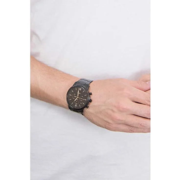 Fossil Herren Armbanduhr Uhr Chronograph Quarz Neutra FS5525 Edelstahl – Bild 4