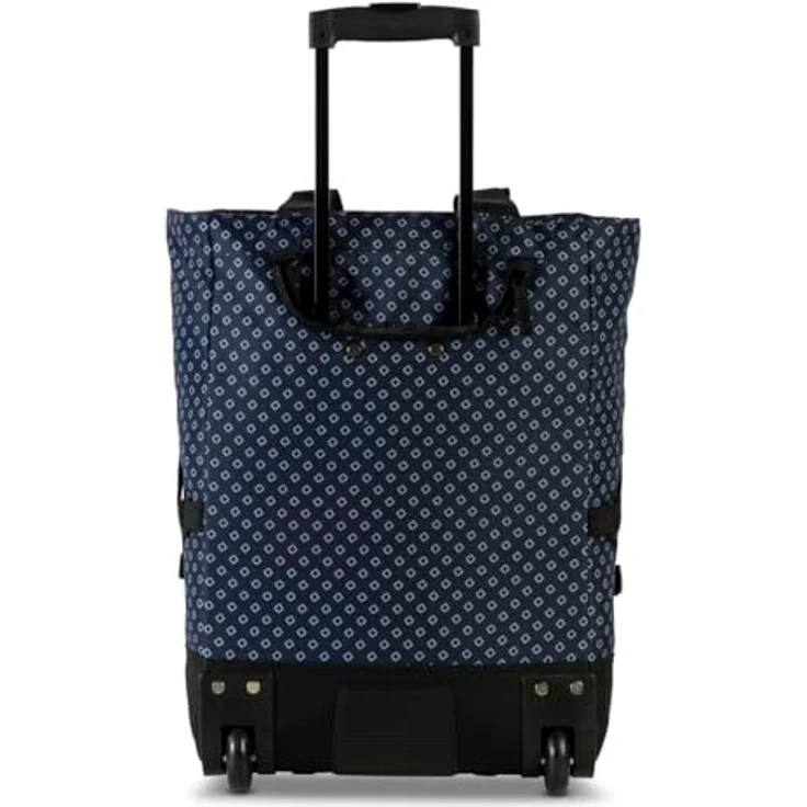 Punta Punta Wheel Einkaufstrolley, 50 cm, royalblau-schwarz, 100% Polyester, kompakte Größe 36 cm x 20 cm – Bild 2