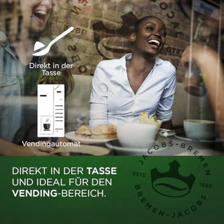 Jacobs Professional Krönung Löslicher Bohnenkaffee, 500g, Instant Kaffee, kräftiges Aroma und rundes Geschmacksprofil – Bild 4