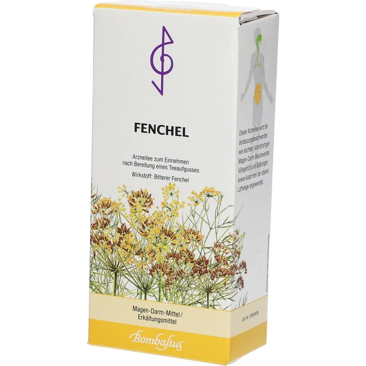 Bombastus Fenchel TEE 125 g, Tee zur Behandlung von Atemwegserkrankungen