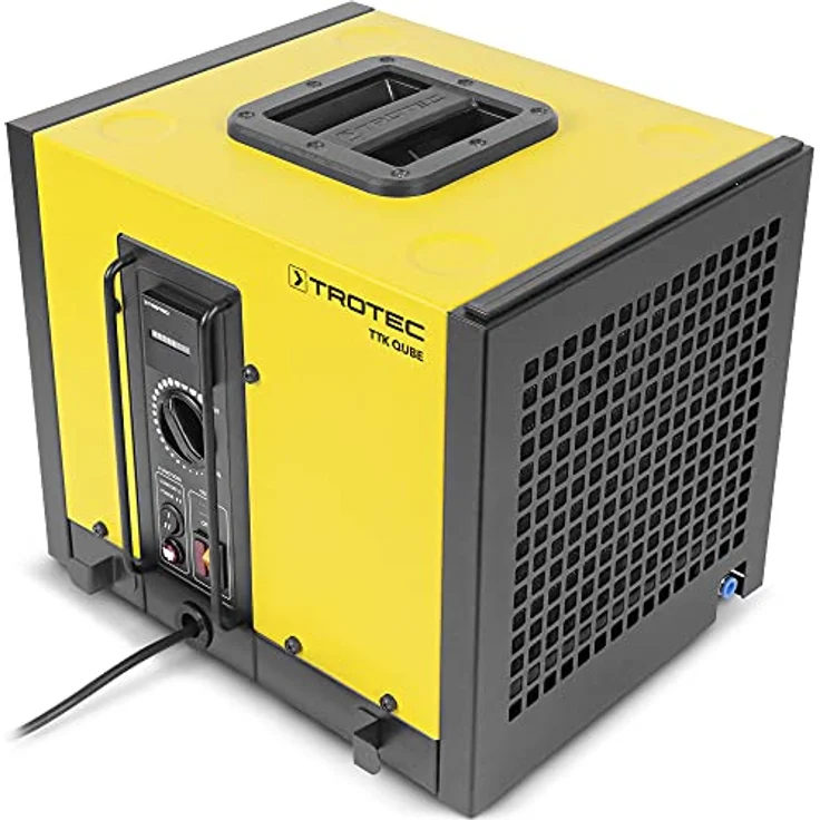 TROTEC Gewerbe-Luftentfeuchter TTK Qube (max. 20l/Tag), Professioneller Kompakt­-Kondenstrockner in robustem Design – Bild 2