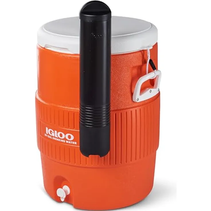 Igloo 42021 Getränkedosierer Seat-Top, 38 Liter, Isolierung, Polyethylen, 44 x 40 x 59 cm, orange