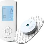 prorelax TENS/EMS Duo Comfort Wireless | Kabelloses Elektrostimulationsgerät | 2 Therapien mit einem Gerät | Gegen chronische Schmerzen und zum Muskelaufbau | Extra großes, beleuchtetes Display