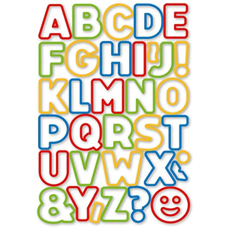 Tescoma Ausstechformen Alphabet DELÍCIA Kids, 34 PCS