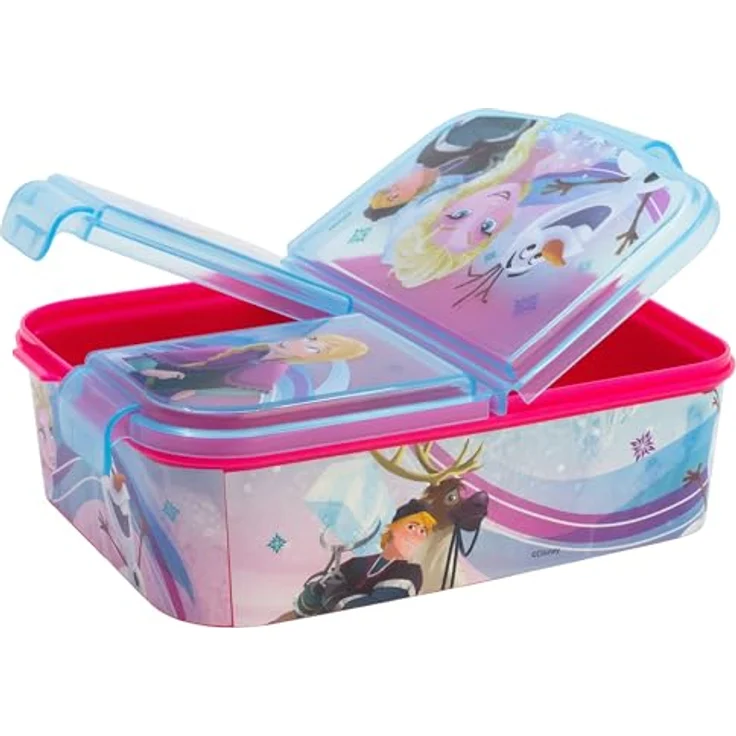 Stor Disney Frozen - 3 in 1 Frühstücksbox 15 x 9 x 7 cm – Bild 4