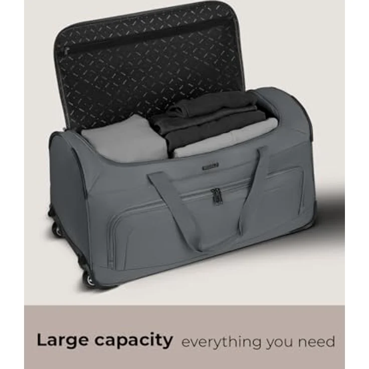 Redolz Duffle Essentials 2 Rollen Reisetasche 71 cm grey – Bild 2