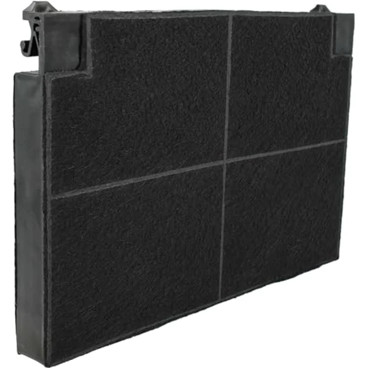 vhbw 2x Aktivkohlefilter kompatibel mit Zanussi ZH6022W.I, ZH6022NZ, ZH6022W4, ZH6022W/E, ZH6022NI, ZH6022N/E, ZH6022NX Dunstabzugshaube, schwarz – Bild 3