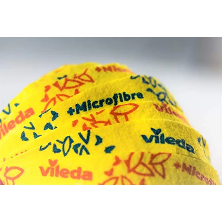 Vileda SuperMocio Soft Wischmop Ersatz, 30% Microfaser, Doppelpack – Bild 3