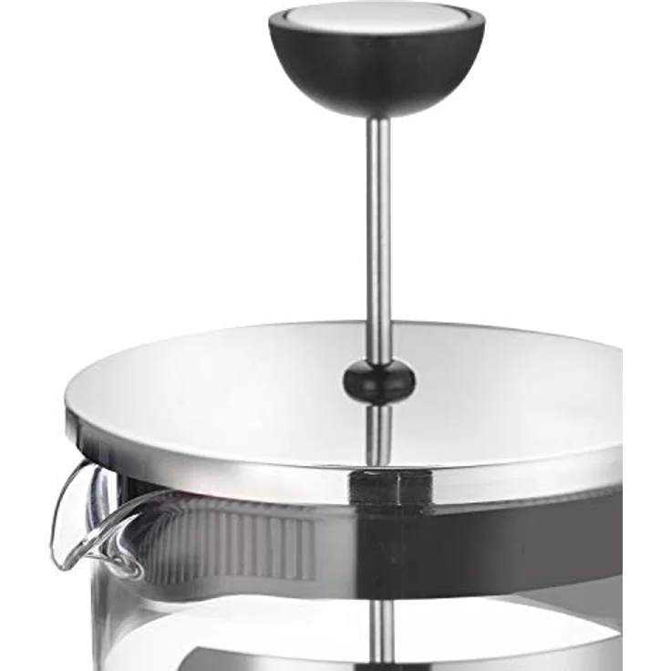 Westmark Kaffeebereiter French Press, 1 Liter, Glas-Rostfreier Edelstahl, Brasilia, Silber-Schwarz, 24722260 – Bild 7