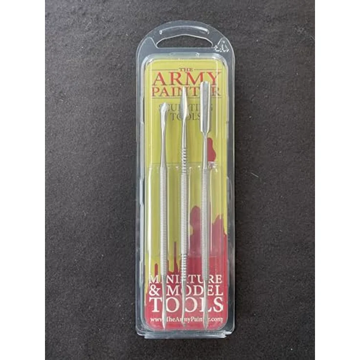 The Army Painter – Modellierwerkzeug | 3-er Set | Doppelseitige Edelstahlwerkezuge zum Modellieren und Bearbeiten von Kunststoff-, Harz- und Metallen | für Tabletop Wargames Miniaturmodellierung – Bild 3