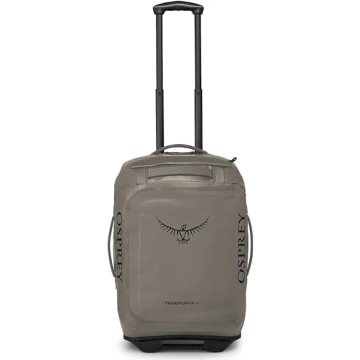 Osprey Transporter 40, 2-Rollen Reisetasche 55 cm, graue 100% Polyester Konstruktion – Bild 6