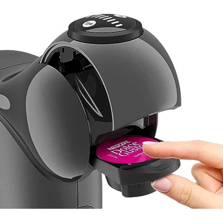 NESCAFÉ Dolce Gusto Krups KP243B Genio S Kaffeekapselmaschine | 15 Bar | ultra-kompakt | Hochdruck | über 30 Kaffeekreationen | wählbare Getränkegröße | Auto-Abschaltung | Anthrazit – Bild 4