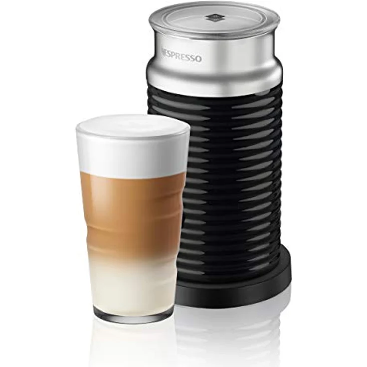 Nespresso Aeroccino 3 Milchaufschäumer, elektrisch, 490W, 120ml Milchschaum, Edelstahl, weiß – Bild 6