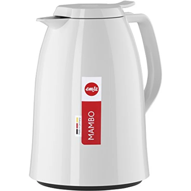 Emsa Isolierkanne, Kunststoff, Weiß, 1 Liter – Bild 8