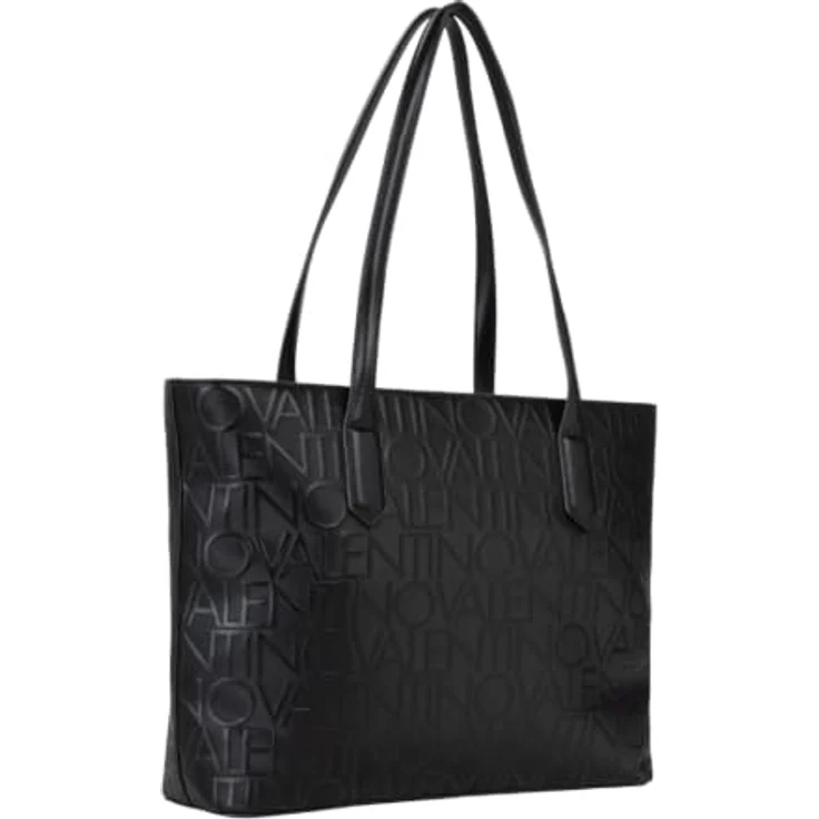 Valentino Gynevra RE Shopper Tasche, 46 cm, schwarz, 100% Polyurethan – Bild 2