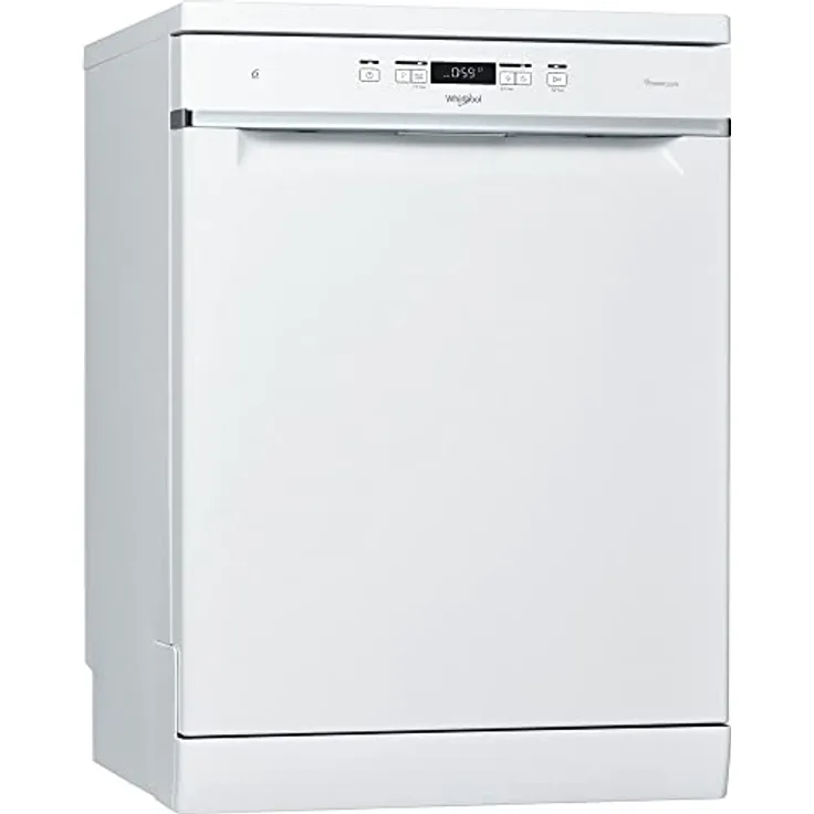 Whirlpool WFC3C42P, 60 cm Geschirrspüler mit 14 Gedecken, 42 dB, 8 Programmen und 6th Sense Timer, weiß