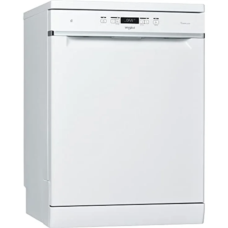 Whirlpool WFC3C42P, 60 cm Geschirrspüler mit 14 Gedecken, 42 dB, 8 Programmen und 6th Sense Timer, weiß – Bild 1