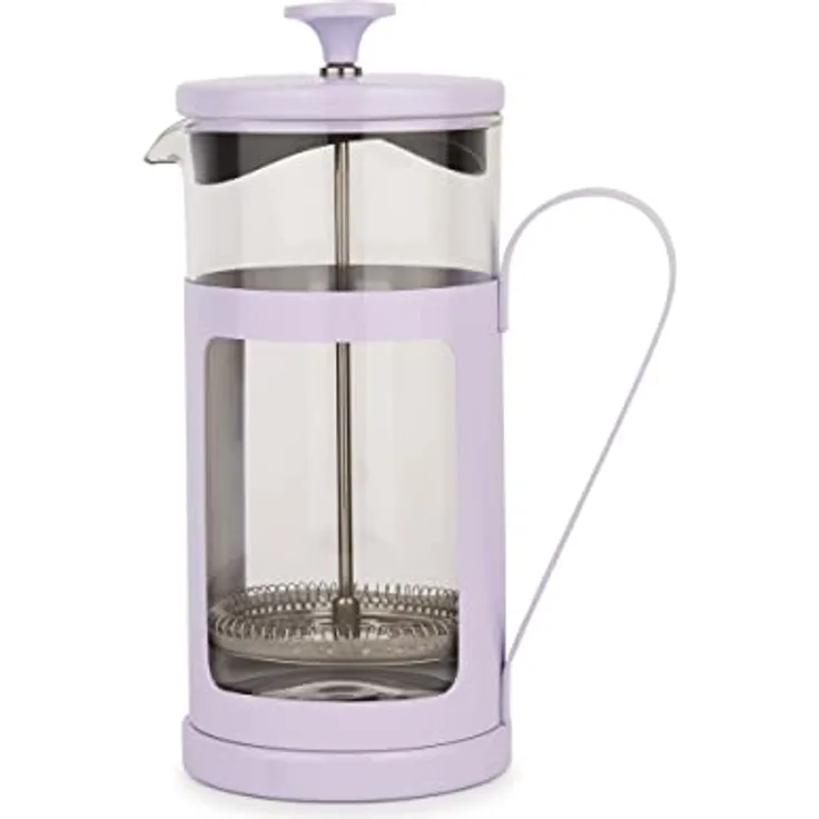 La Cafetière Monaco Edelstahl-Café, 8 Tassen, Lavendel, in Geschenkbox