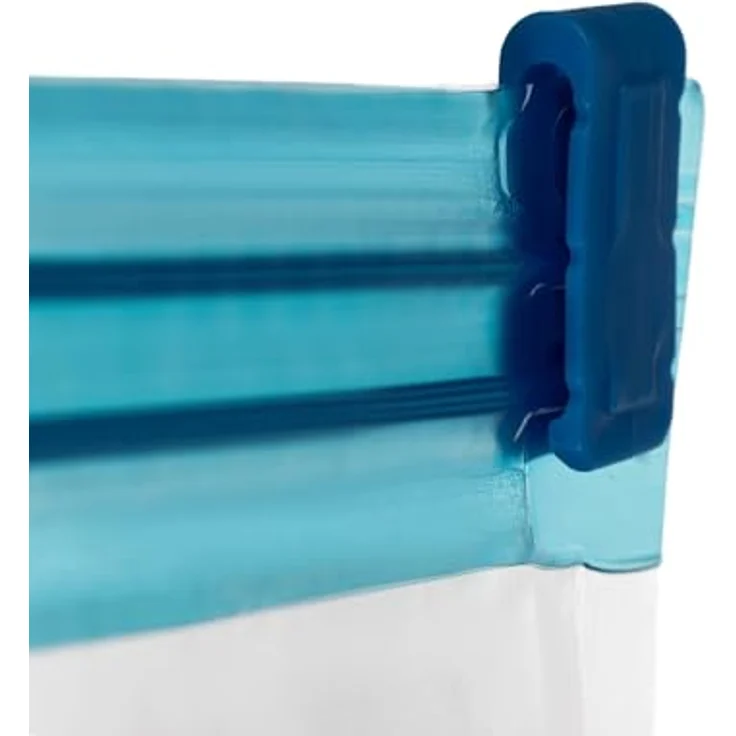 Ruhhy Vakuumierbeutel Vakuumbeutel-Set für Kleidung 15-teilig: Wiederverwendbar, 3 Größen, Transparent/Blau - Preisvergleich – Bild 9