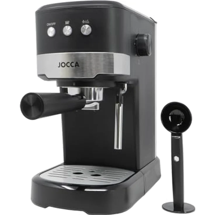 JOCCA 2377, Manuelle Espressomaschine mit 20-Bar-Pumpe, 1,25 l Wassertank und doppeltem Espressoausgang – Bild 1