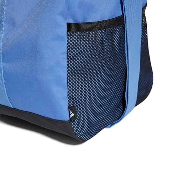 adidas Performance LINEAR DUFFEL S, Sporttasche mit separatem Schuhfach und verstellbarem Schulterriemen, schwarz – Bild 5
