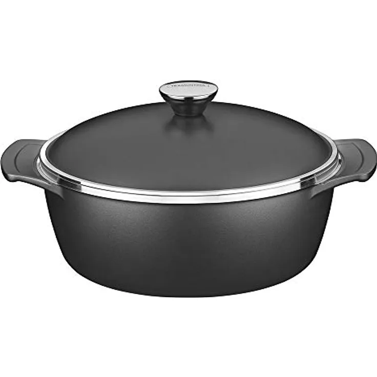 Tramontina 20960/024 Kasserolle 24 cm - 3,70 l, Aluminium