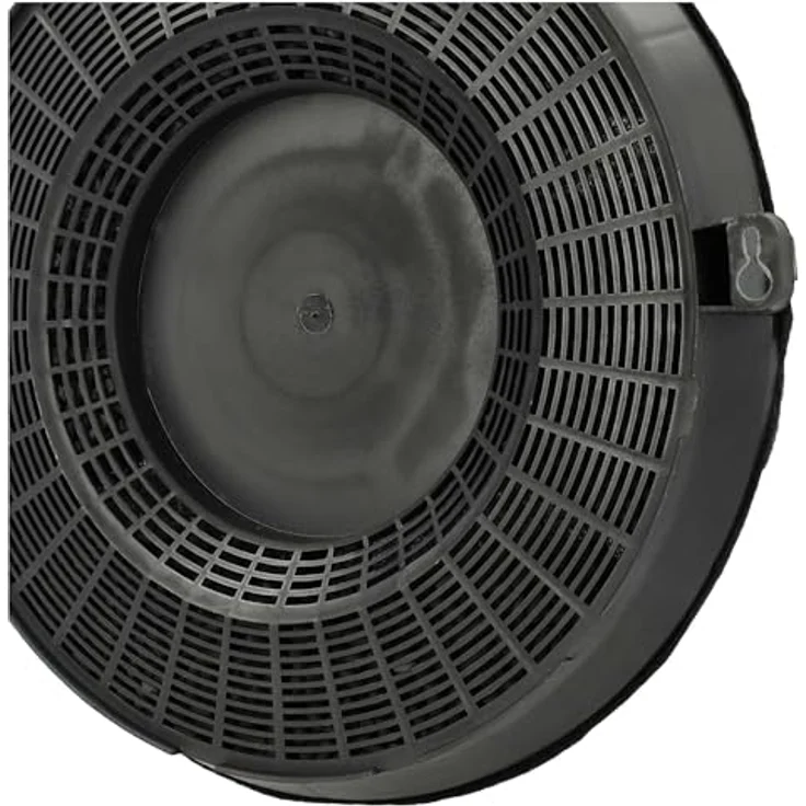 vhbw Aktivkohlefilter Ersatz für Gorenje AH023, 264308 für Dunstabzugshaube, rund, schwarz, einfacher Einbau und Wechsel – Bild 5